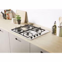 Candy Idea CHW6LX Acciaio inox Da incasso 60 cm Gas 4 Fornello(i) - Vista aggiuntiva 4