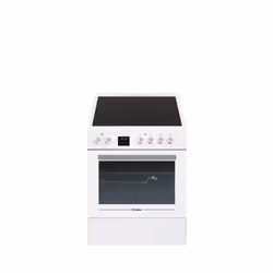 Candy CVE660MW/E, Cucina, Bianco, Pulsanti, Manopola, Bianco, Frontale, Elettronico