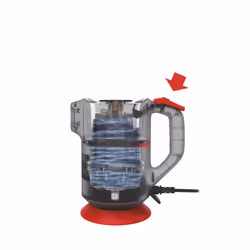 Hoover Steam Capsule Express SGE1000 011 Pulitore a vapore portatile 0,37 L 1000 W Titanio - Vista aggiuntiva 5
