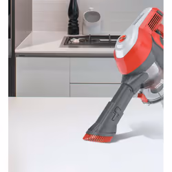 Hoover HF122RH 011 Aspirapolvere a bastone Batteria Secco Tessuto Senza sacchetto 0,9 L 170 W Rosso, Argento - Vista aggiuntiva 5