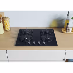 Candy CVG6B Nero Da incasso 59 cm Gas 4 Fornello(i) - Vista aggiuntiva 5