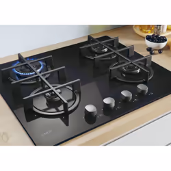 Candy CVG6B Nero Da incasso 59 cm Gas 4 Fornello(i) - Vista aggiuntiva 8