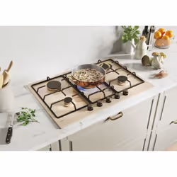Candy Classic CHW7AV4WGT Avena Da incasso 74 cm Gas 5 Fornello(i) - Vista aggiuntiva 4