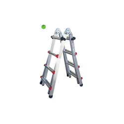 Sicos - Scala telescopica 4 + 4 profi auto grigio 100 x 58 x 20 cm