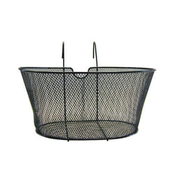 Rhütten 263283 Cestino e borsa per bicicletta Frontale Cestino per biciclette Metallo Nero