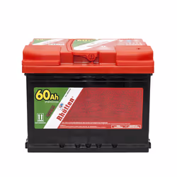Rhütten 60AH 510A, Acido piombo (VRLA), 60 Ah, 12 V, 510 A, Auto, Senza manutenzione