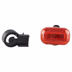 Rhütten 263374, Illuminazione posteriore, Nero, Rosso, Plastica, LED, Luce lampeggiante, Illuminazione continua, Rosso