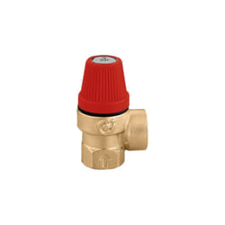 Thermador - Valvola di sicurezza ordinaria certificata. Attacchi 3/4', taratura 4 bar Caleffi 311540 3/4" - 4 bar