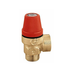 Valvola di sicurezza ordinaria 1/2 3,5bar Caleffi 312435