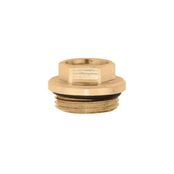 Caleffi - Raccordo per il collegamento di valvole sfogo aria. Per collettori serie 356 e 357. Misura 1' m x 3/8' f 364263