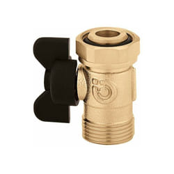 Rubinetto di intercettazione a sfera Caleffi 385 23 p. 1,5M x f - con leva