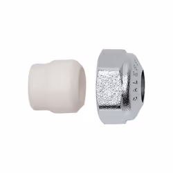 Raccordo meccanico 23 p.1,5 diametro 18mm con anima di rinforzo Caleffi 438018 Raccordo meccanico, per tubo in rame, a tenuta ...