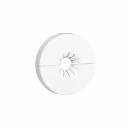 CODICE ARTICOLO: 449900 CARATTERISTICHE TECNICHE Piastrina singola coprimuro Bianco RAL 9010 Per tubazioni con diametro ester ...