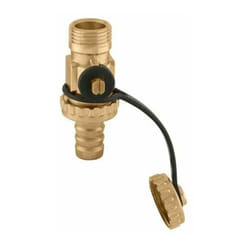Caleffi - Rubinetto di scarico caldaia con portagomma e tappo 1/2" m 538400