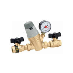 Gruppo di riempimento automatico di grande portata Caleffi 554 1/2' - Con manometro