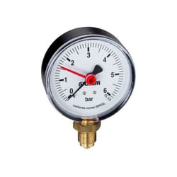 Caleffi - Manometro 1/4 diametro 50mm 0-6 bar radiale 557306