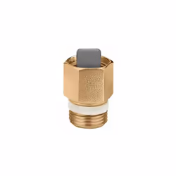 Rubinetto di intercettazione automatico GIALLO MF D3/8 PTFE Caleffi 561300 Rubinetto automatico per valvole automatiche di sf ...