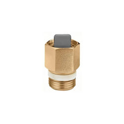 Rubinetto di intercettazione automatico giallo mf d3/8 ptfe caleffi 561300