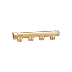 Collettore semplice, componibile 1 1/4' 2 derivazioni, interasse 60 Caleffi 592726 1 1/4" - 2