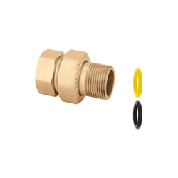 Raccordo a tre pezzi PN16 1 1/4" F x M a bocchettone Caleffi 588070 1 1/4" F x M a bocchettone