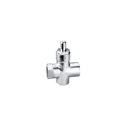 Caleffi - Rubinetto portamanometro gas, con pulsante di apertura 1/4' 846002 1/4"
