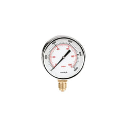 Manometro per gas 1/4' ø 60, bar 0-100 Caleffi 846102 1/4" - 0-100