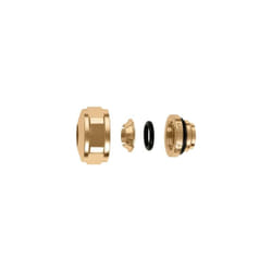 Raccordo meccanico per tubi in rame ricotto, rame crudo, ottone crudo, acciaio dolce e acciaio inox. 3/4'-Ø15 Caleffi 347515 3/4' - ø 15