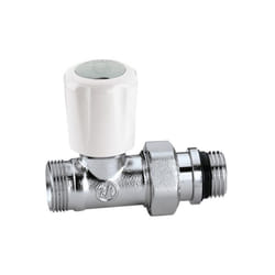 Valvola termostatizzabile 3/8 versione dritta per tubo in rame caleffi 339302