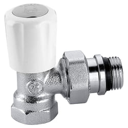 Caleffi - Valvola termostatizzabile 3/8 versione a squadra per tubo in ferro 401302