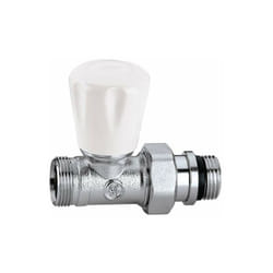 Caleffi - Valvola manuale per radiatori con attacchi diritti 341 1/2'