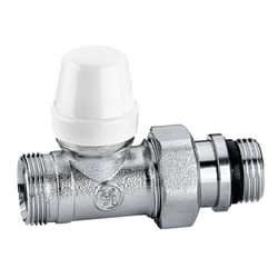 Caleffi - Detentore 3/8 attacchi dritti per tubo in rame 343302