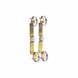 CODICE ARTICOLO: 658200 CARATTERISTICHE TECNICHE Coppia di zanche di fissaggio per collettori serie 350 e 592 da 3/4" e 1" Co ...