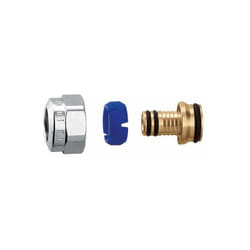 Caleffi - Raccordo per tubi multistrato darcal 6790-6791 Cromo - 23 p.1,5 - ø 18x2