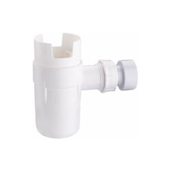 Caleffi - Sifone di scarico per gruppi di sicurezza 319601 Bianco