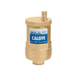 Valvola automatica di sfogo aria ad alte prestazioni Caleffi 551004 1/2'