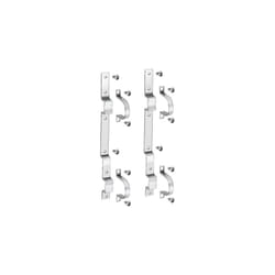 Coppia supporti in acciaio inox per il fissaggio di collettori serie 354 Caleffi 360210 Acciaio inox
