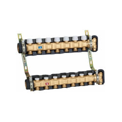 Collettori premontati per impianti di condizionamento 7 derivazioni Caleffi 6637G5 is 1 1/4" - 7