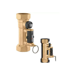 Thermador - Valvola di bilanciamento con flussometro 1 1/4' campo di portata 20-70 Caleffi 132702 1 1/4" - 20-70