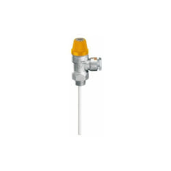 CALEFFI 309 VALVOLA DI SICUREZZA COMBINATA TEMPERATURA E PRESSIONE (27157V) 1/2"M X Ø15 - 7 bar (27157)