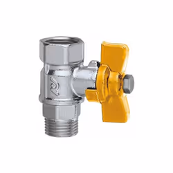 Rubinetto d'intercettazione completo di guarnizione con corpo in ottone cromato |Caleffi 250300-250400 CARATTERISTICHE: Marca ...