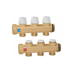 Coppia collettori 2 derivazioni Caleffi 662625 2