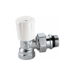 Caleffi - Valvola termosifone termostatizzabile con preregolazione 421 3/8'