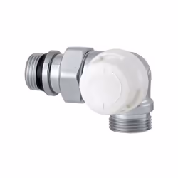 Valvola termostatica doppia squadra destra 1/2 Caleffi 226412 Valvola termostatica doppia squadra predisposta per comandi ter ...