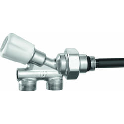 Caleffi - Valvola termostatizzabile predisposta per comandi termostatici 456 1/2'