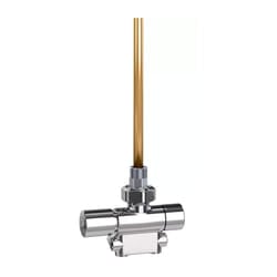 Valvola termostatizzabile predisposta per comandi termostatici, elettrotermici ed elettronici. Versione sinistra. Misura 1/2" 400520