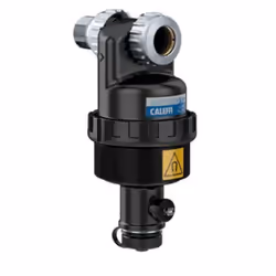 Defangatore sottocaldaia Caleffi in composito con magnete DIRTMAG SLIM ® serie 5451 Il defangatore Caleffi DIRTMAGSLIM® separ ...