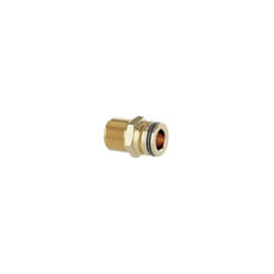 Raccordo con clip di fissaggio Caleffi 359 racc. 1/2" sede piana ø 13