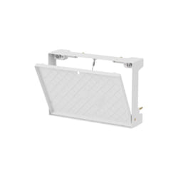 Portello a filo muro con telaio push-to-open Caleffi 359700 Bianco