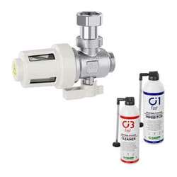 Caleffi - Kit di protezione con defangatore magnetico sottocaldaia 3/4 KIT545900
