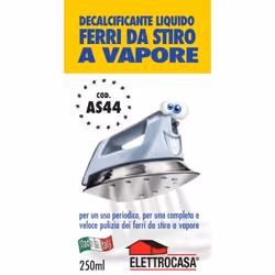 Elettrocasa AS 44, Set di pulizia per ferro da stiro, 0,25 L, 1 pz